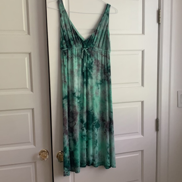 Sundress, tie-dye. Beautiful flow. Size M. - Picture 3 of 14